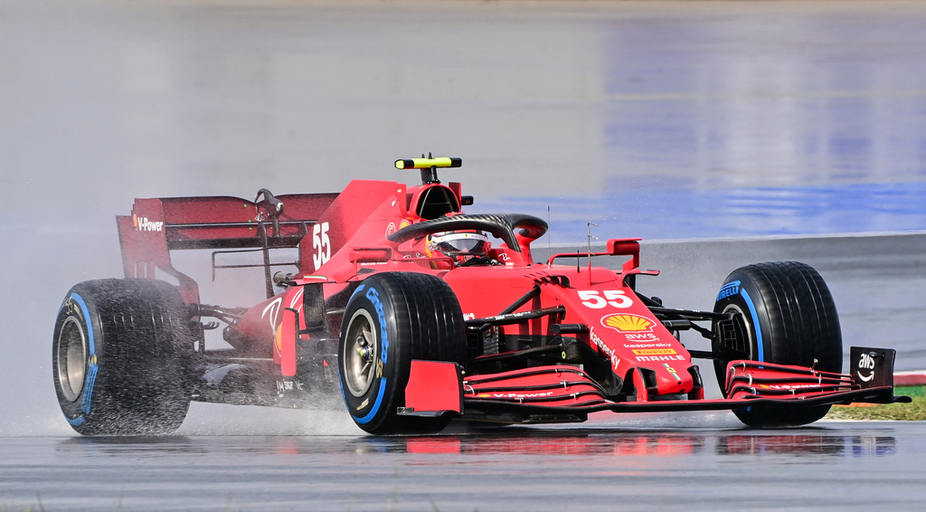 Forma-1, Carlos Sainz, Ferrari, Török Nagydíj 2021, szombat 