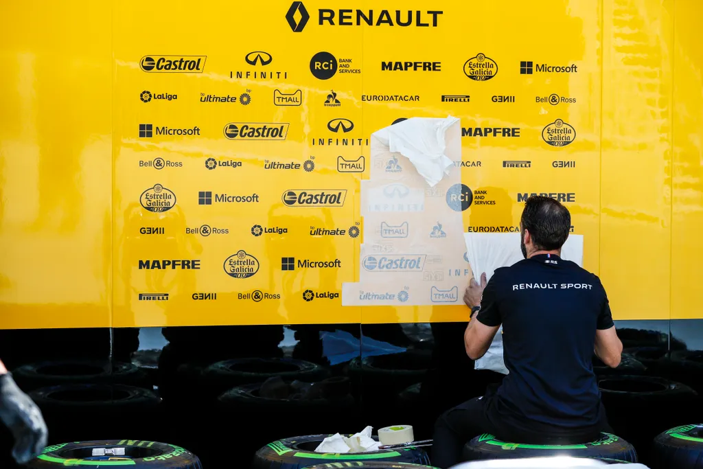 Előkészületek a 2018-as Azeri Nagydíjra, Renault Sport Racing 