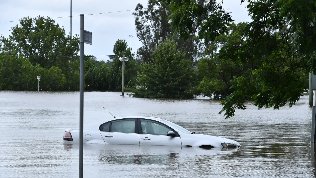 áradás Sydney árvíz esőzések 