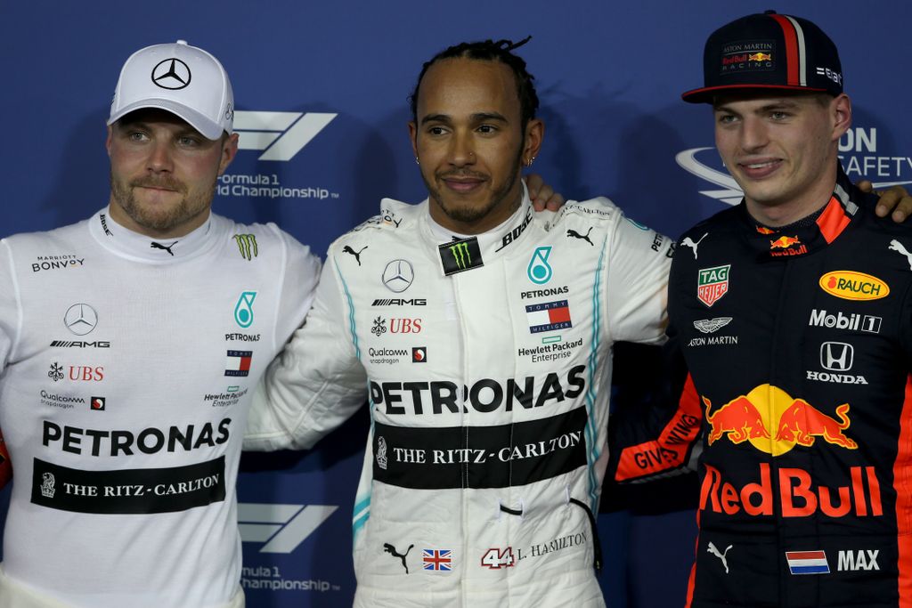 Forma-1, Valtteri Bottas, Lewis Hamilton, Mercedes, Max Verstappen, Red Bull, Abu-dzabi Nagydíj 