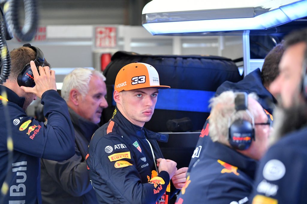 A Forma-1-es Belga Nagydíj szombati napja, Max Verstappen, Red Bull Racing 