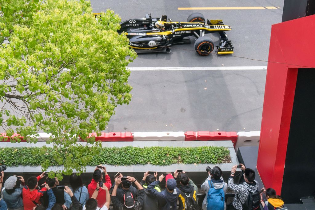 Forma-1, Guanyu Zhou, Renault F1 Team, F1 Fan Festival, Sanghaj 