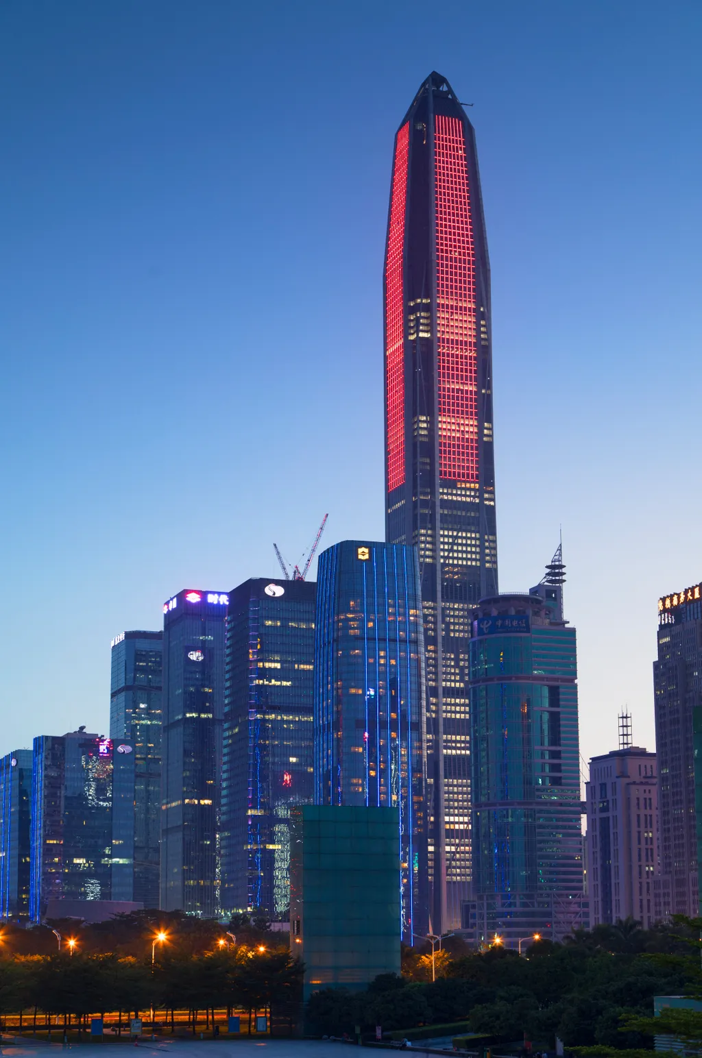Ping An International Finance Centre, torony, felhőkarcoló 