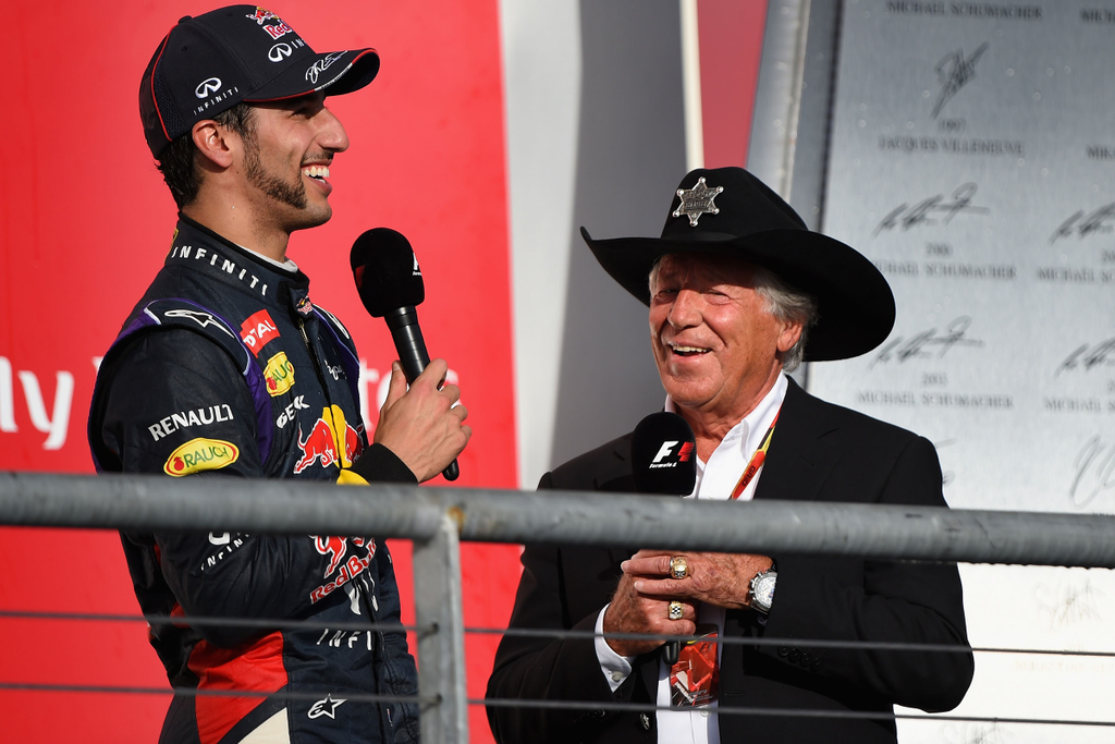 Forma-1, Daniel Ricciardo, Mario Andretti, USA Nagydíj, 2014 