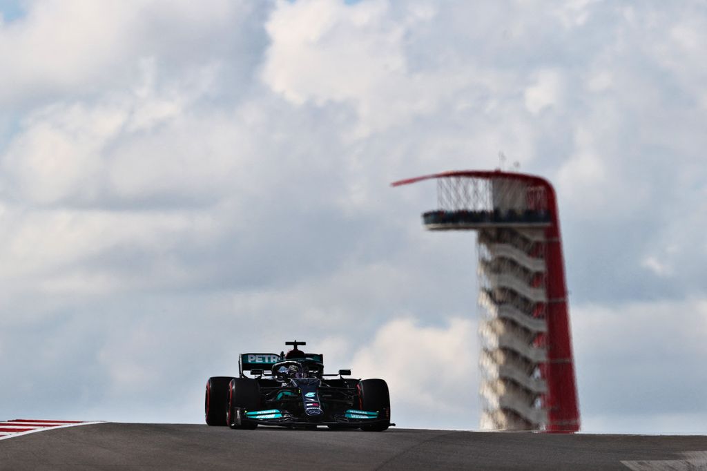 Forma-1, Lewis Hamilton, Mercedes, USA Nagydíj 2021, szombat 