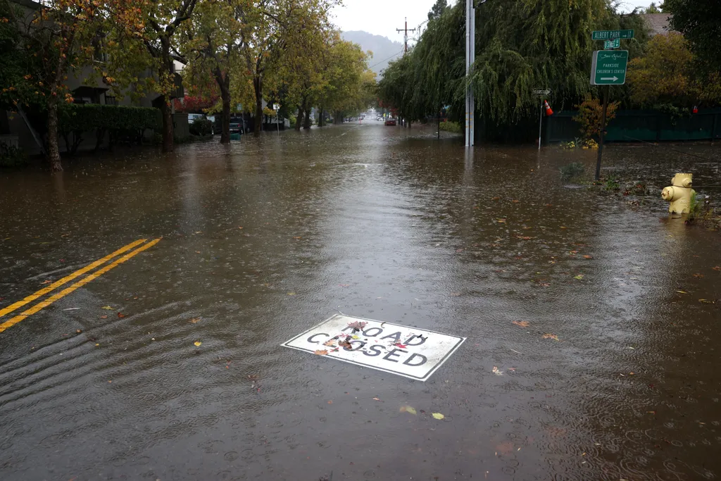 "Bomb Cyclone", Kalifornia, USA, vihar, ciklon 