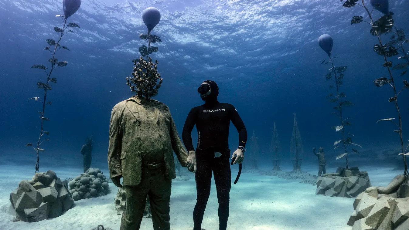 Víz alatti szoborpark nyílik Cipruson 