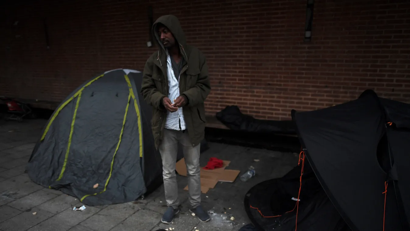 Seine-Saint-Denis, Franciaország, migránsok 