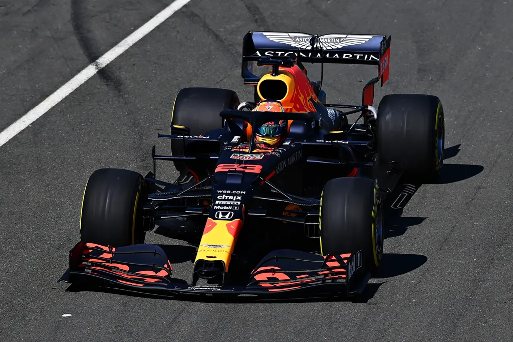 Forma-1, Alexander Albon, Red Bull Racing, Silverstone teszt 2020 