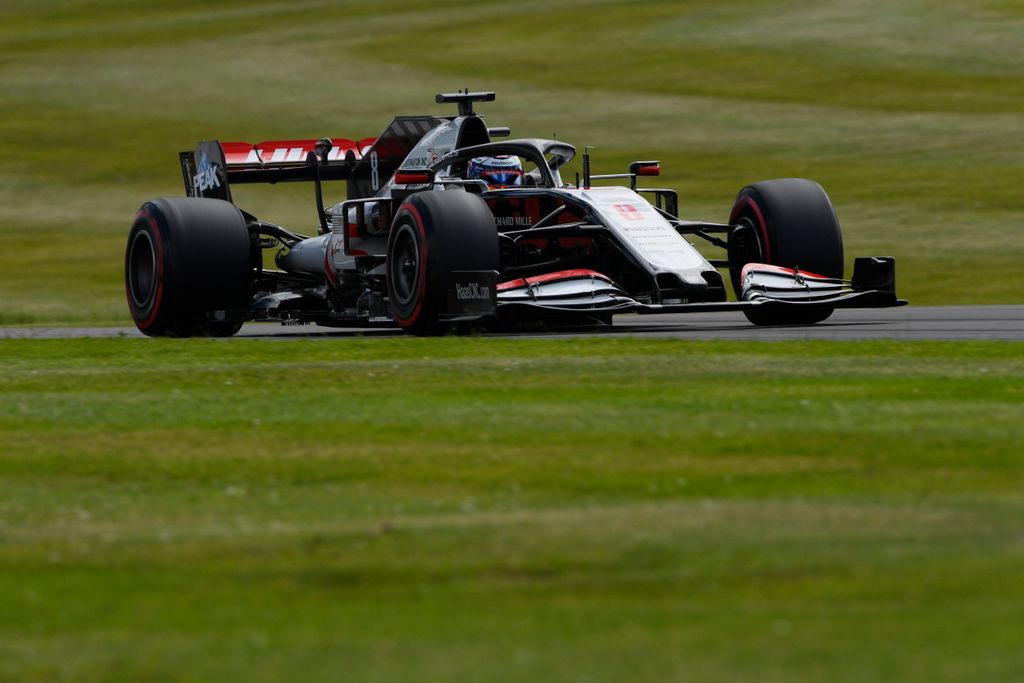 Forma-1, Brit Nagydíj, időmérő, Romain Grosjean, Haas 