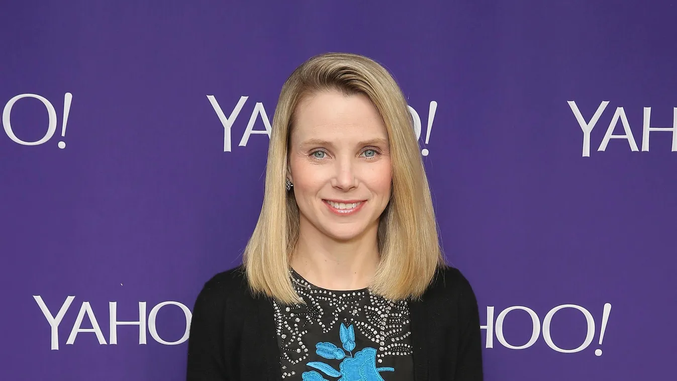 Marissa Mayer, a Yahoo vezérigazgatója, New York 