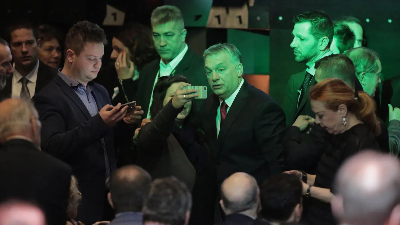 Orbán Viktor évértékelője 2017 február 10-én a Várkert Bazárban 