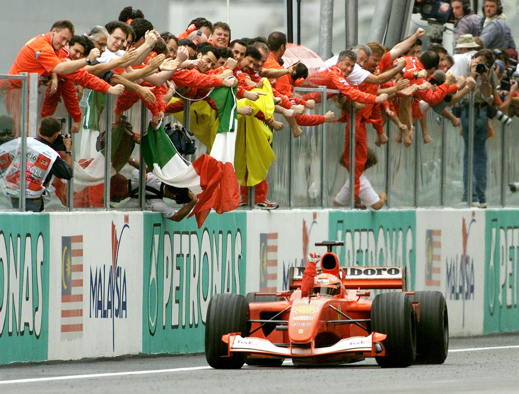 Forma-1, Michael Schumacher, Malajziai Nagydíj, 2001 