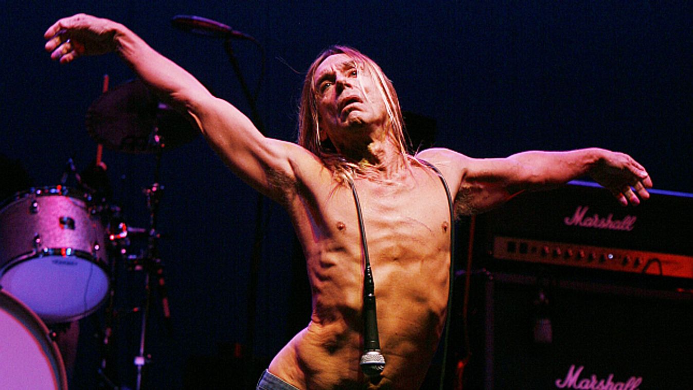 Iggy Pop, a Stooges frontembere