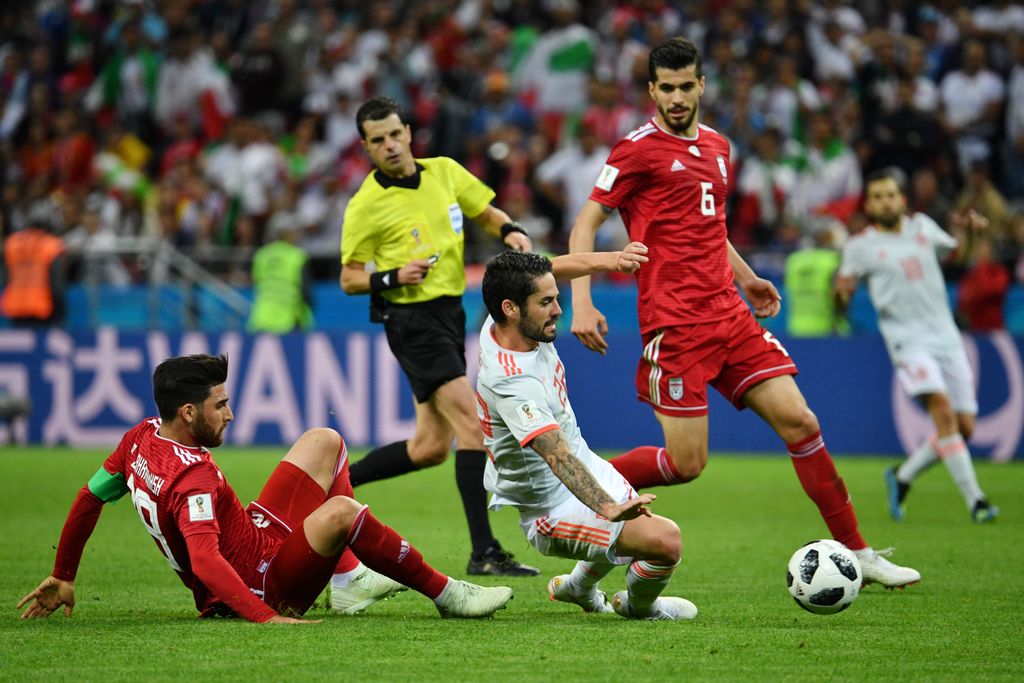 FIFA 2018 labadarúgó világbajnokság Oroszország foci Spanyolország Irán 