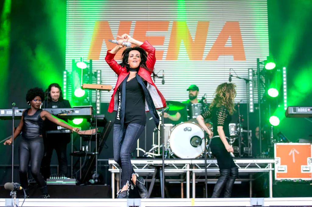 Nena concert in Erfurt musician SINGER MUSIC performance celebrities ENTERTAINMENT Neue Deutsche Welle pop ROCK groyne CONCERT culture live NDW stage CELEBRITY 