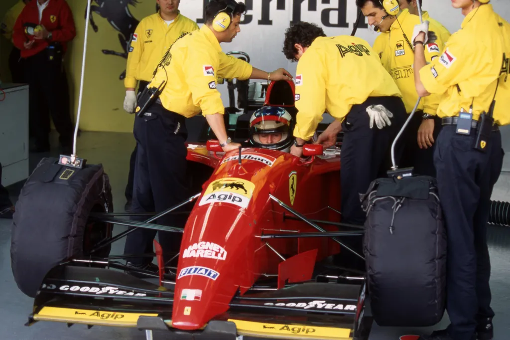 Forma-1, Michael Schumacher, Scuderia Ferrari, Estoril teszt 1995 