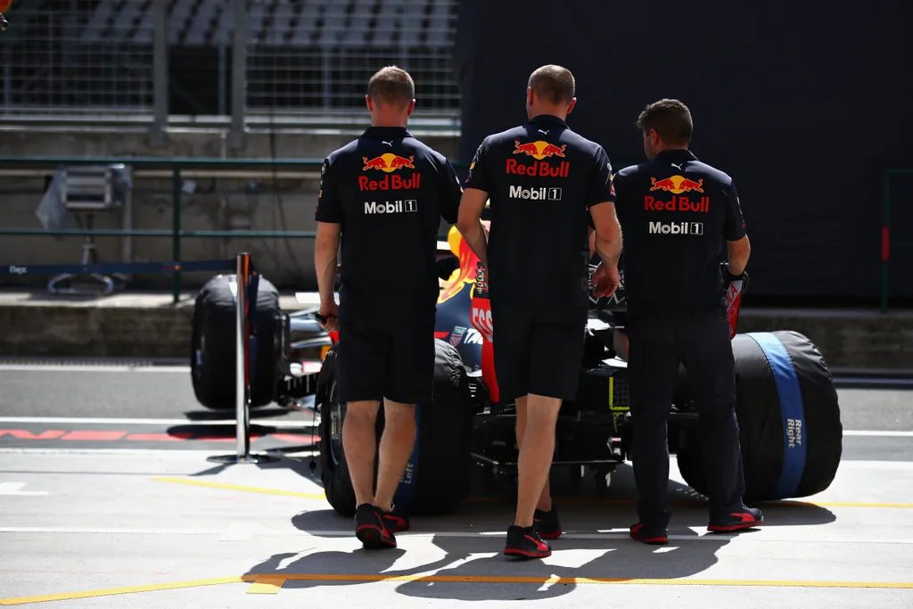 Előkészületek a Forma-1-es Magyar Nagydíjra, Red Bull Racing 