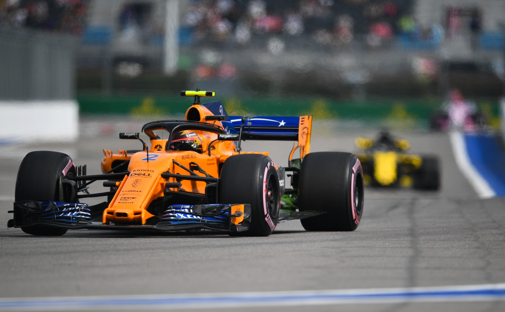 A Forma-1-es Orosz Nagydíj pénteki napja, Stoffel Vandoorne, McLaren Racing 