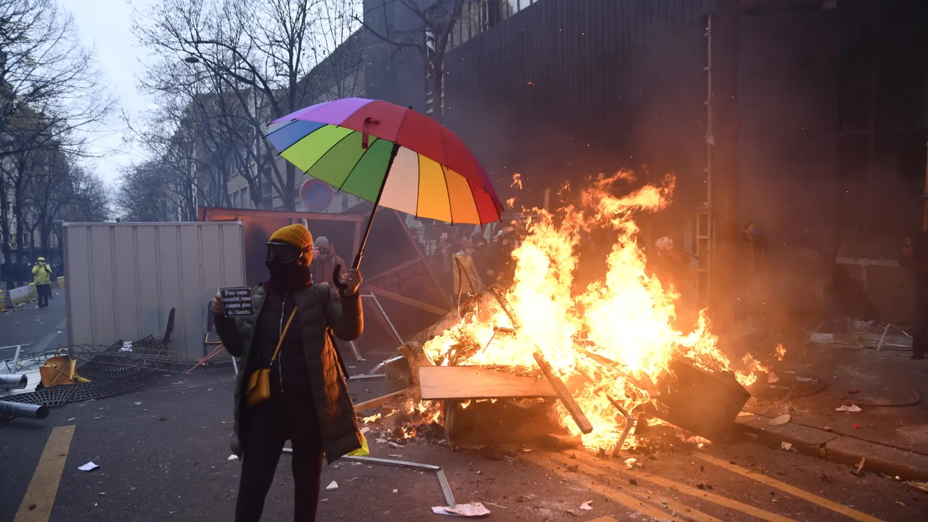 Protest in Paris 2020,clash,Demonstration,France,Paris,police,protest 