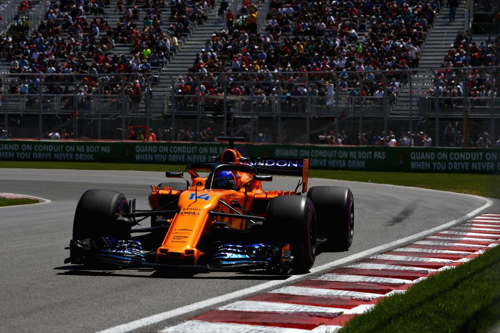 A Forma-1-es Kanadai Nagydíj pénteki napja, Fernando Alonso, McLaren Racing 