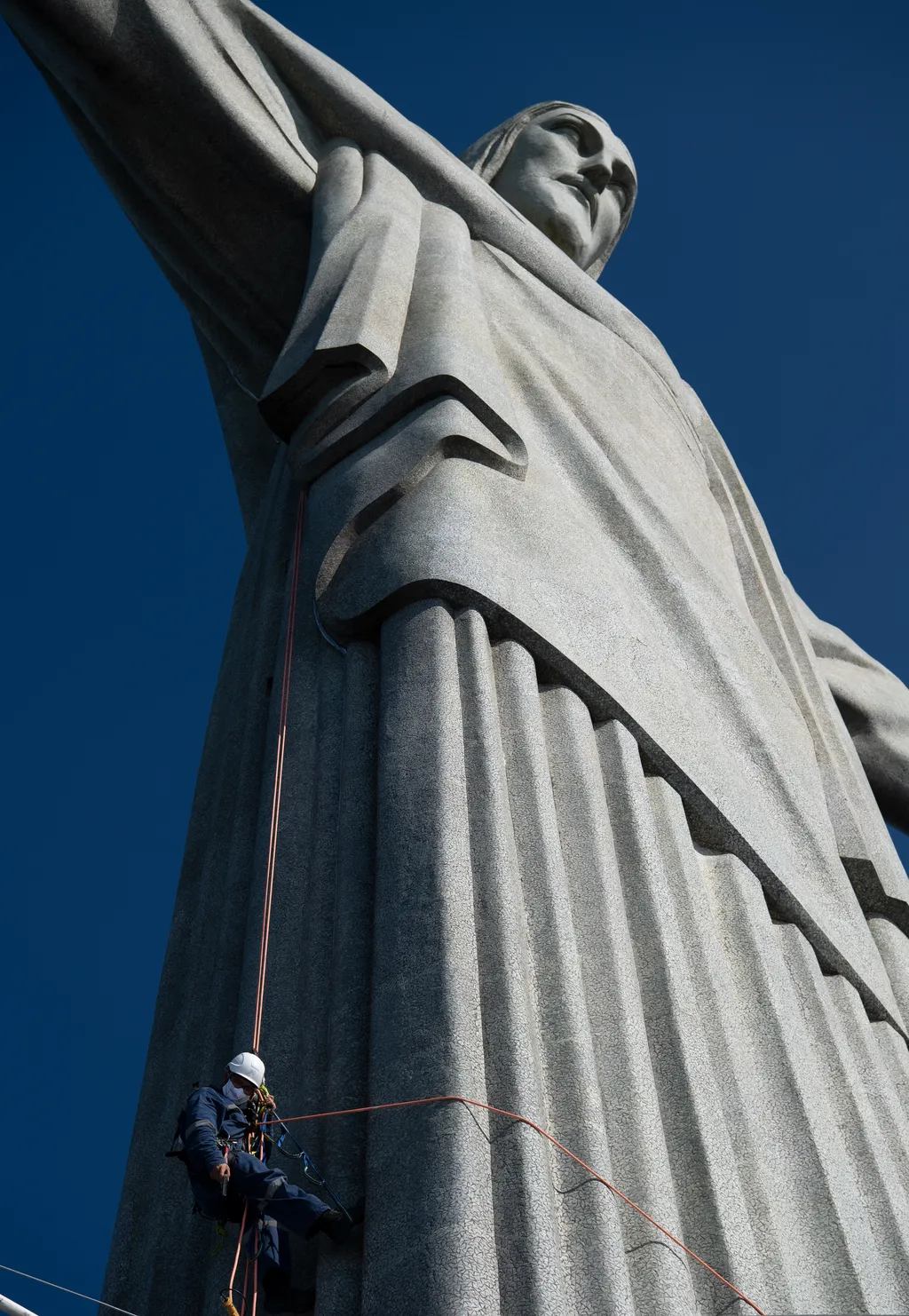 A Megváltó Krisztus szobra Rio de Janeiro felújítás 