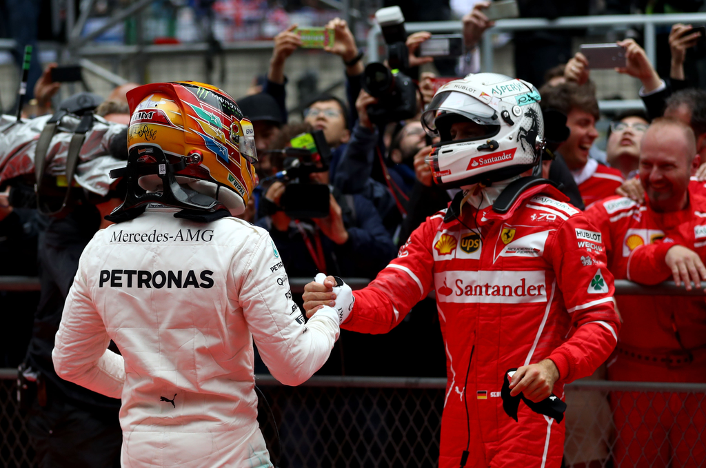Forma-1, Sebastian Vettel, Lewis Hamilton, Kínai Nagydíj 2017 