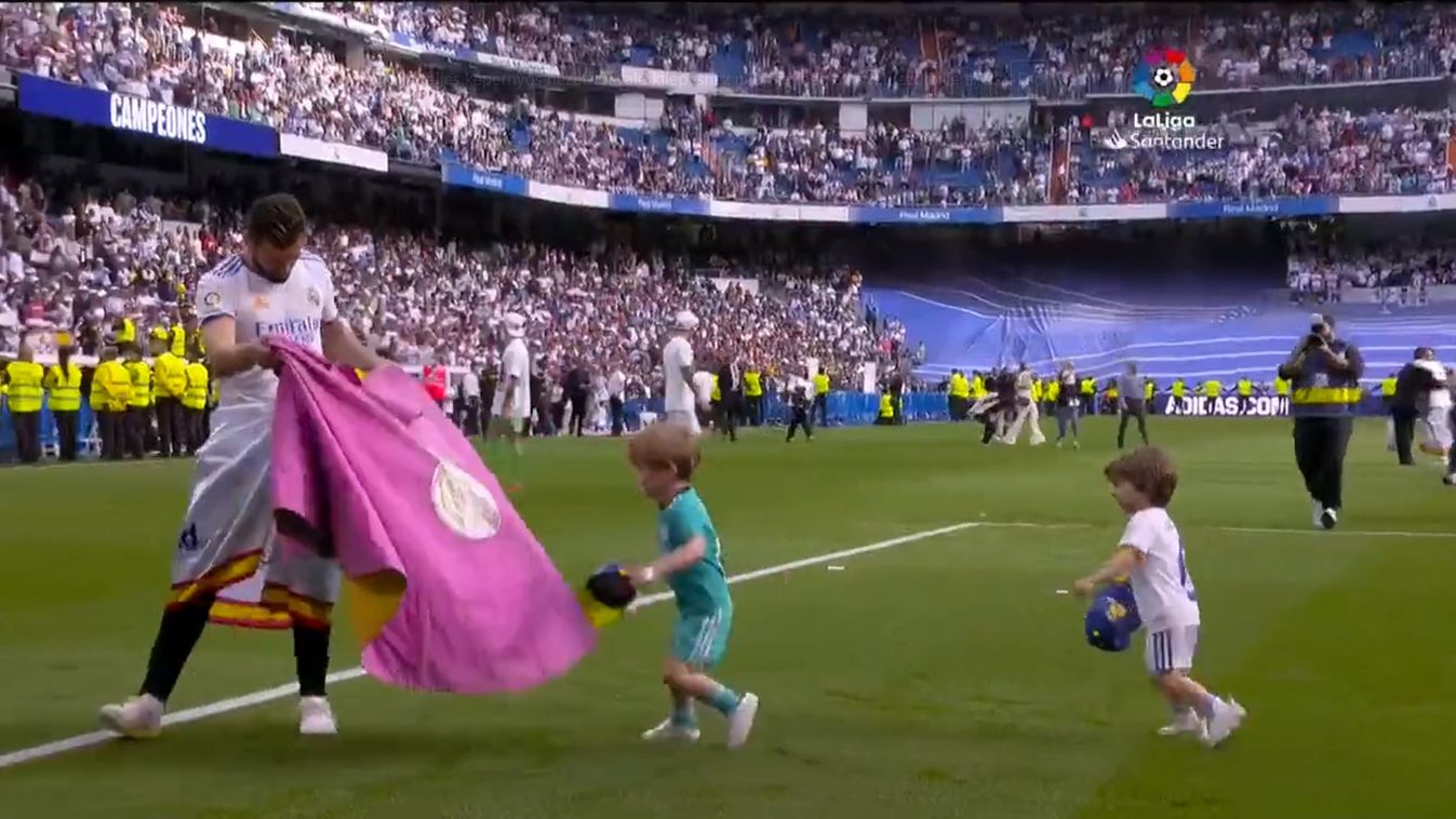 Nacho, Real Madrid, capote 