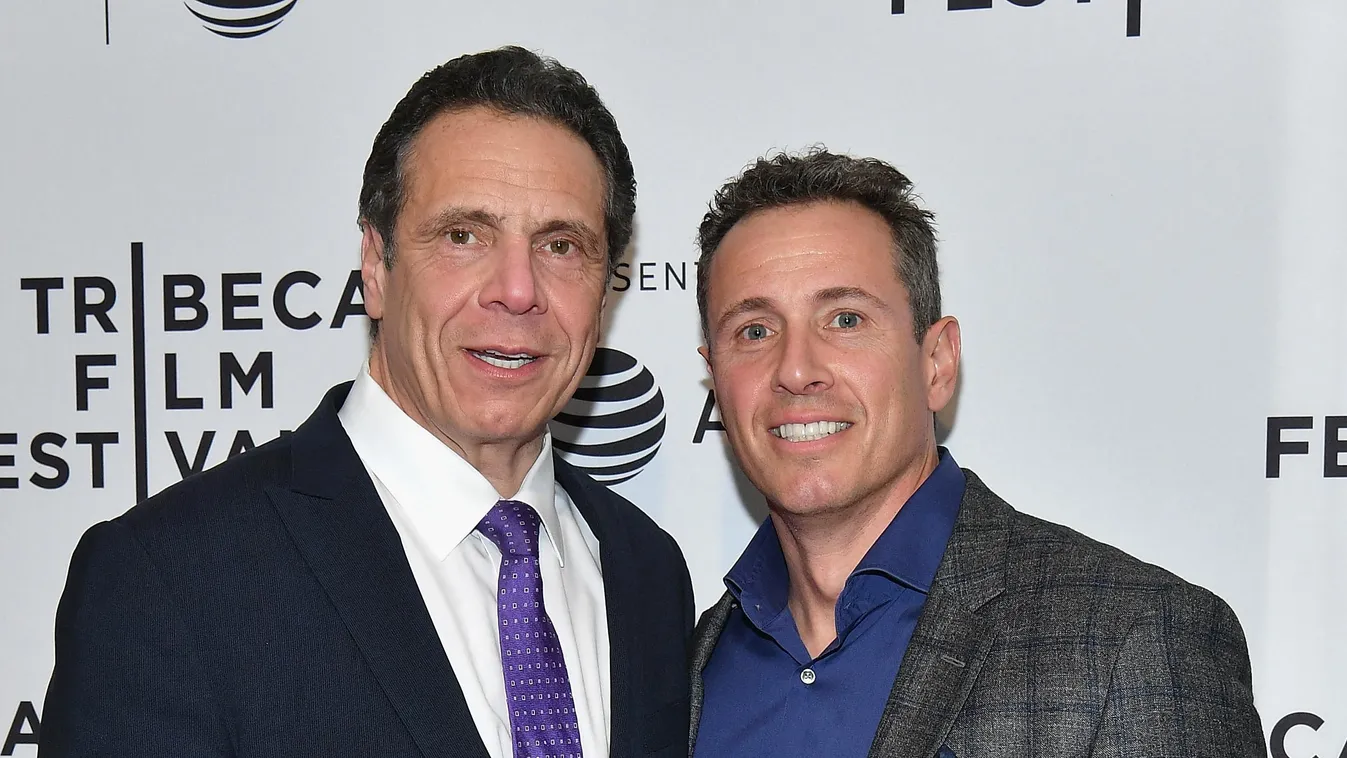 "RX: Early Detection A Cancer Journey With Sandra Lee" - 2018 Tribeca Film Festival GettyImageRank2 People USA New York City Two People Photography Film Industry Film Screening Andrew Cuomo Arts Culture and Entertainment Attending Chris Cuomo Film and Tel