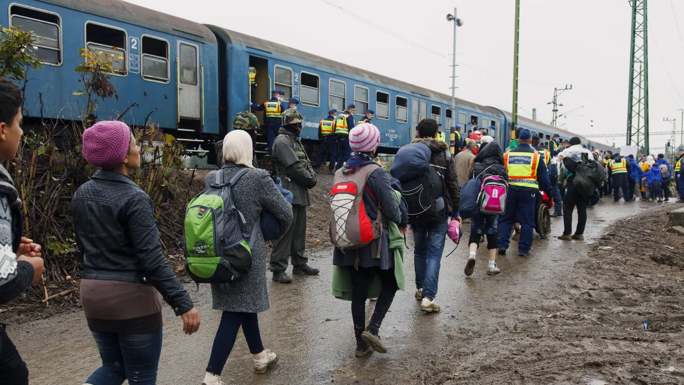 menekült menekültek migráns migránsok horvát zákány 