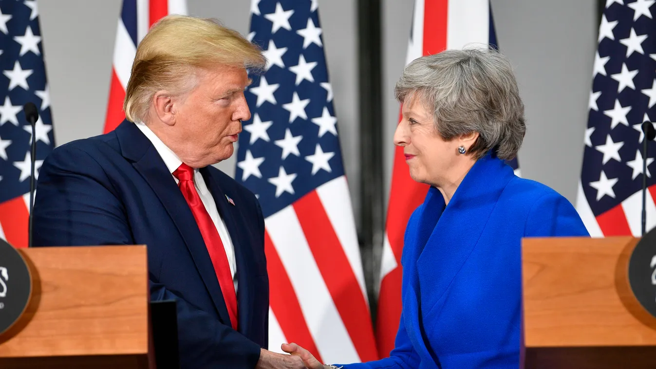 TRUMP, Donald; MAY, Theresa 