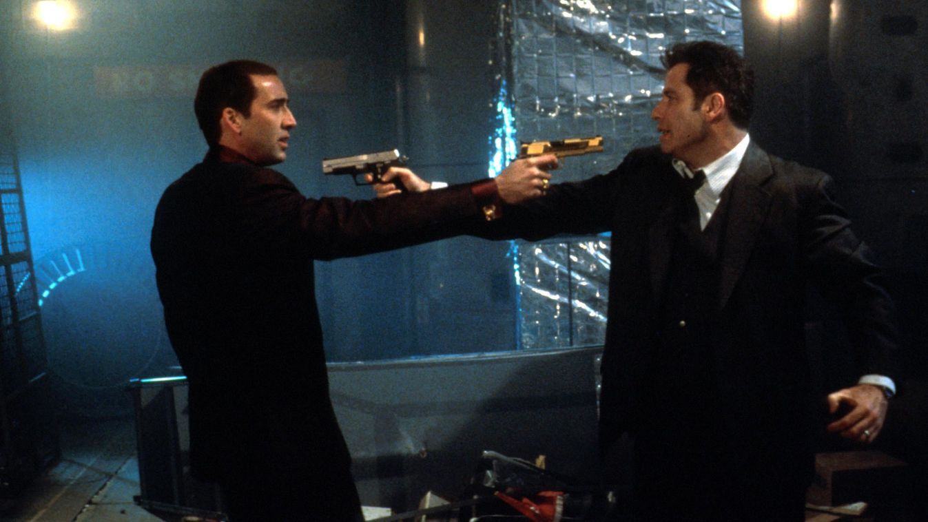 Nicolas Cage és John Travolta az Ál/arc című filmben 