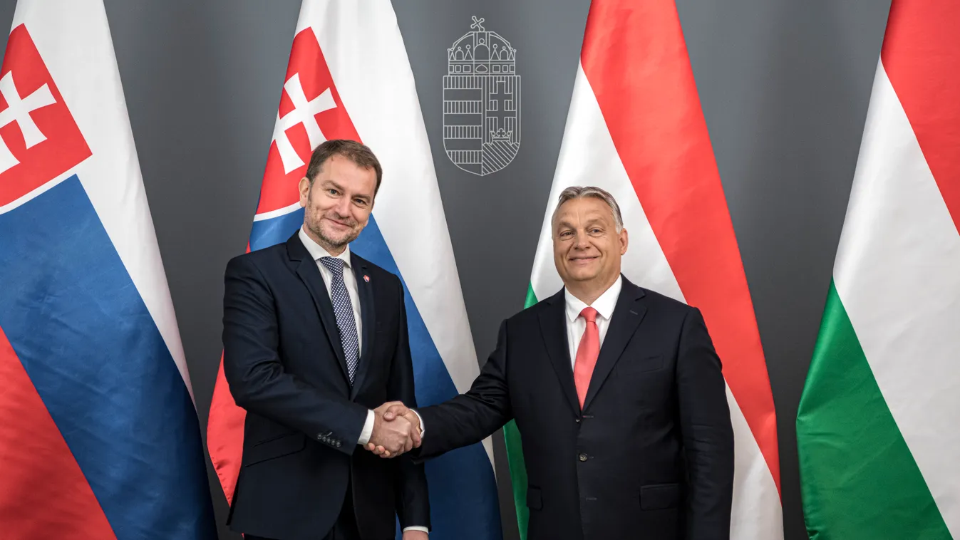 Orbán Viktor és Igor Matovic szlovák kormányfő találkozója 