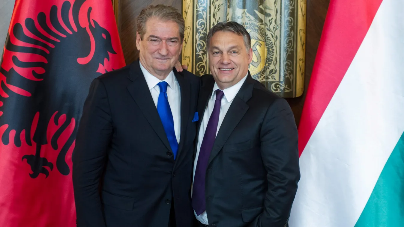 Orbán Viktor Albánia korábbi elnökével tárgyalt 