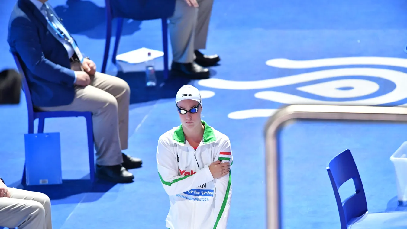 Úszás Vizes VB, FINA2017, női 200 méter hát, elődöntő, Burián Kata 