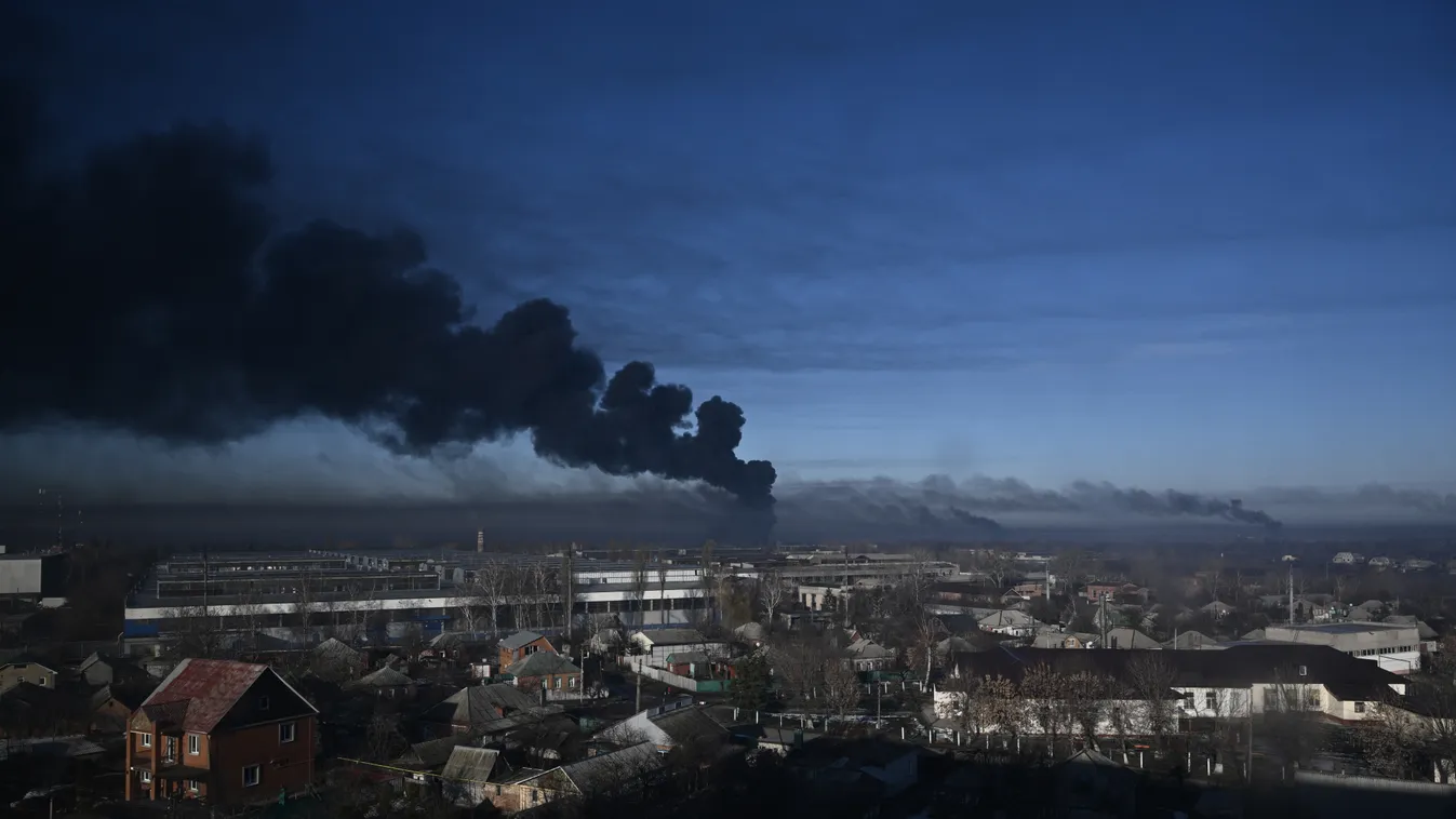 Ukrán válság, 2022. Ukrajna, robbanás
  conflict TOPSHOTS Horizontal 