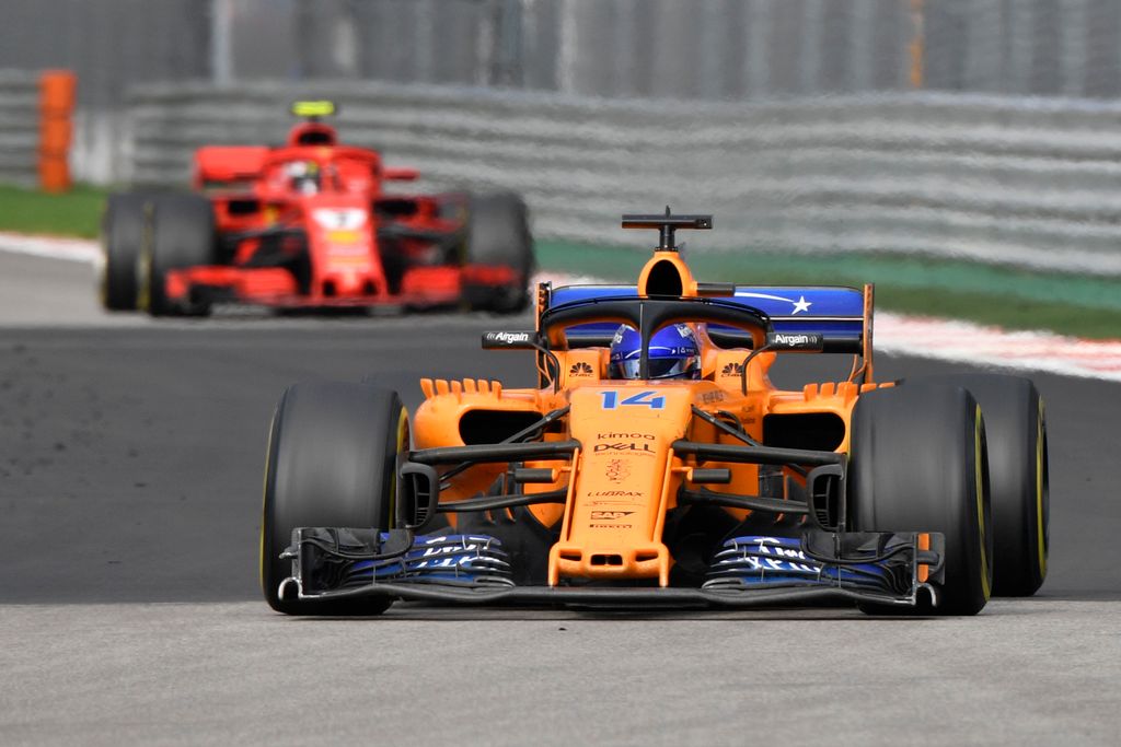 A Forma-1-es Orosz Nagydíj, Fernando Alonso, McLaren 