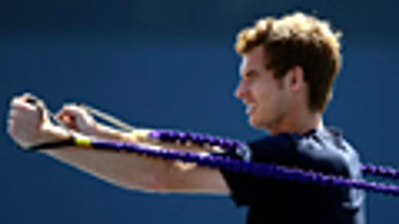 Andy Murray brit teniszező edz