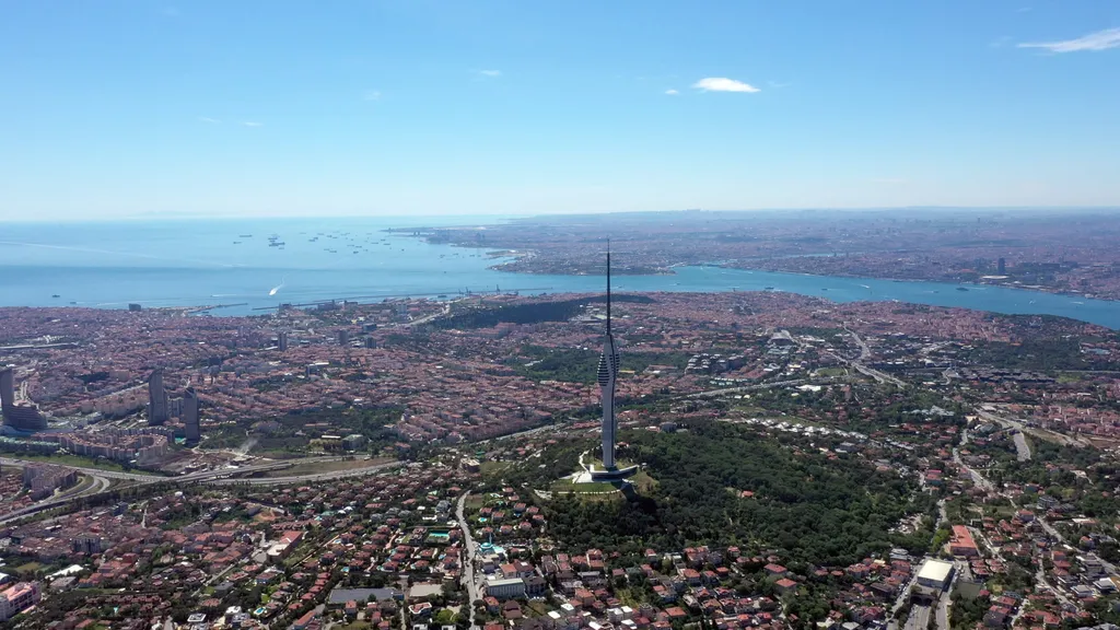 Camlica TVtorony Isztambul Törökország kilátó  Camlica Tower to open on May 29 2021,Camlica Tower,Istanbul,May,Opening,Turkey Horizontal 