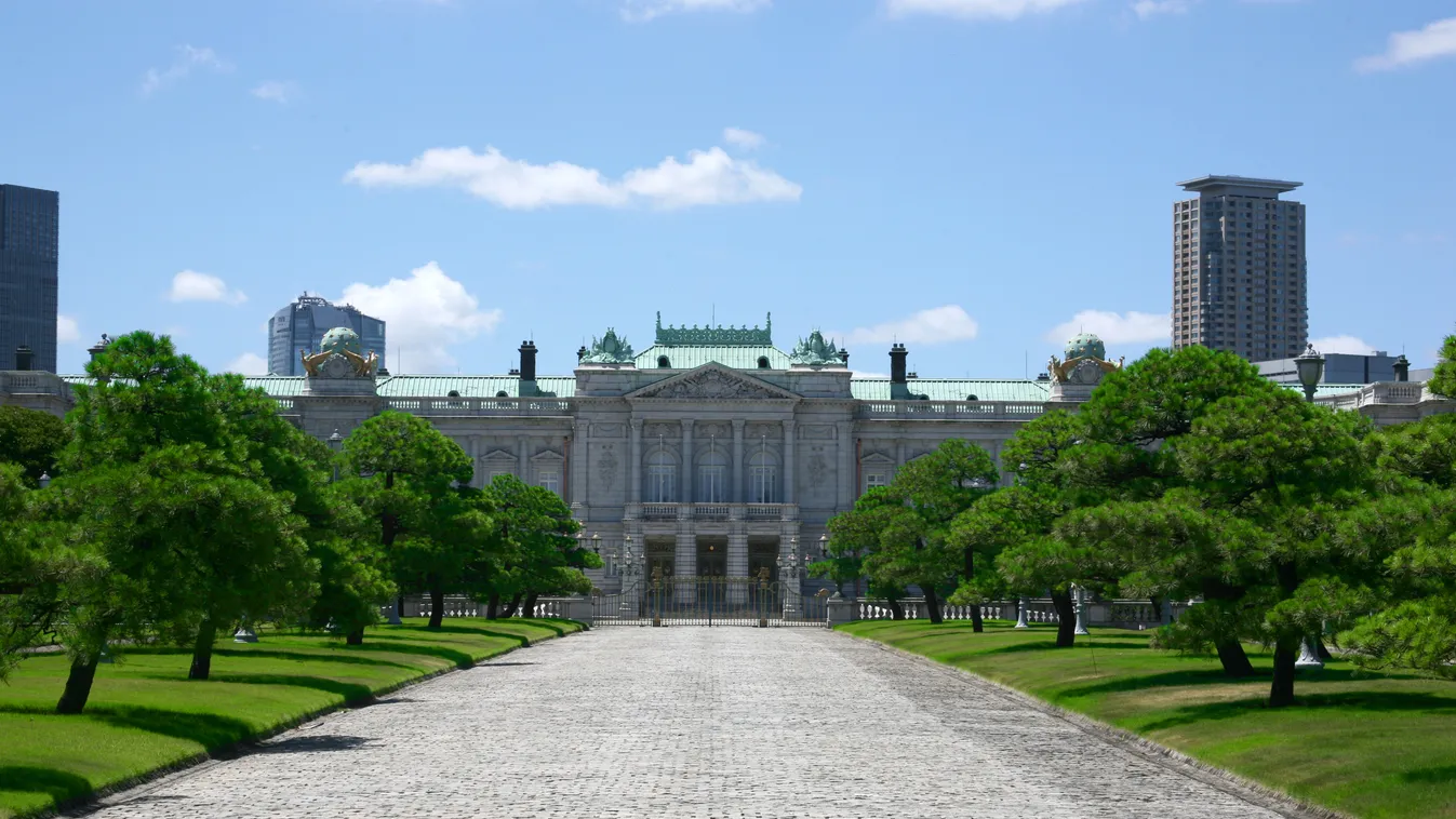 the State Guest House, Akasaka Palace, Akaszaka palota korábban császári palota 