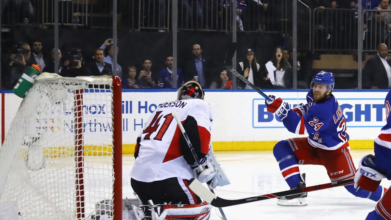 Ottawa Senators v New York Rangers - Game Four GettyImageRank2 SPORT ICE HOCKEY National Hockey League 