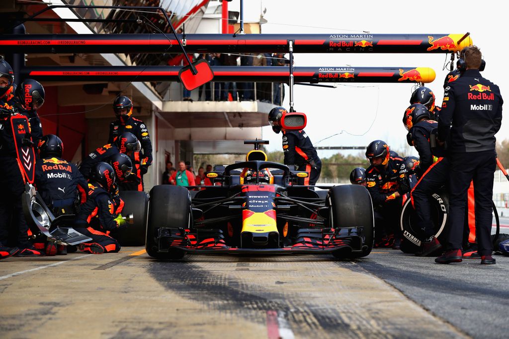 A Forma-1 előszezoni tesztje Barcelonában - 7. nap, Max Verstappen, Red Bull Racing 