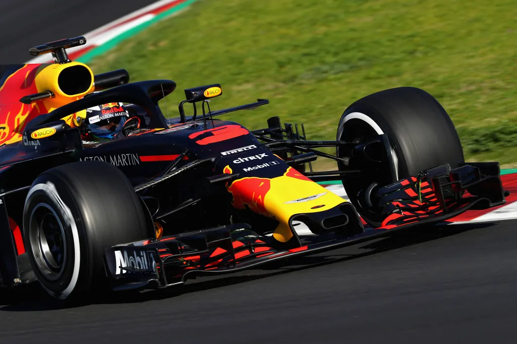 A Forma-1 előszezoni tesztje Barcelonában - 6. nap, Daniel Ricciardo, Red Bull Racing 