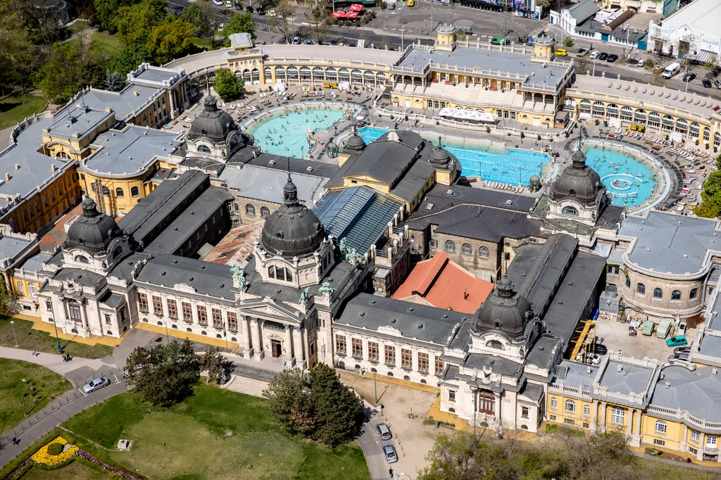 Élményléghajózás, Ballon, Városliget, Panoráma, Busapest, Élményléghajózás a Városligetben, léghajó, kilátás 