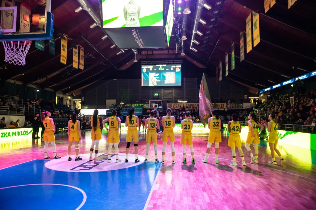 Sopron Basket - UniGirona, Sopron - Girona, Sopron, girona, UniGirona, női, kosárlabda, mérkőzés 
