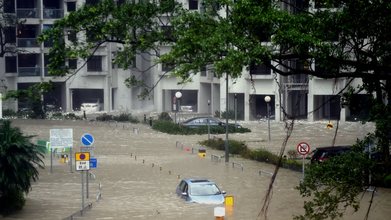 CHINA-HONG KONG-TYPHOON MANGKHUT(CN) 