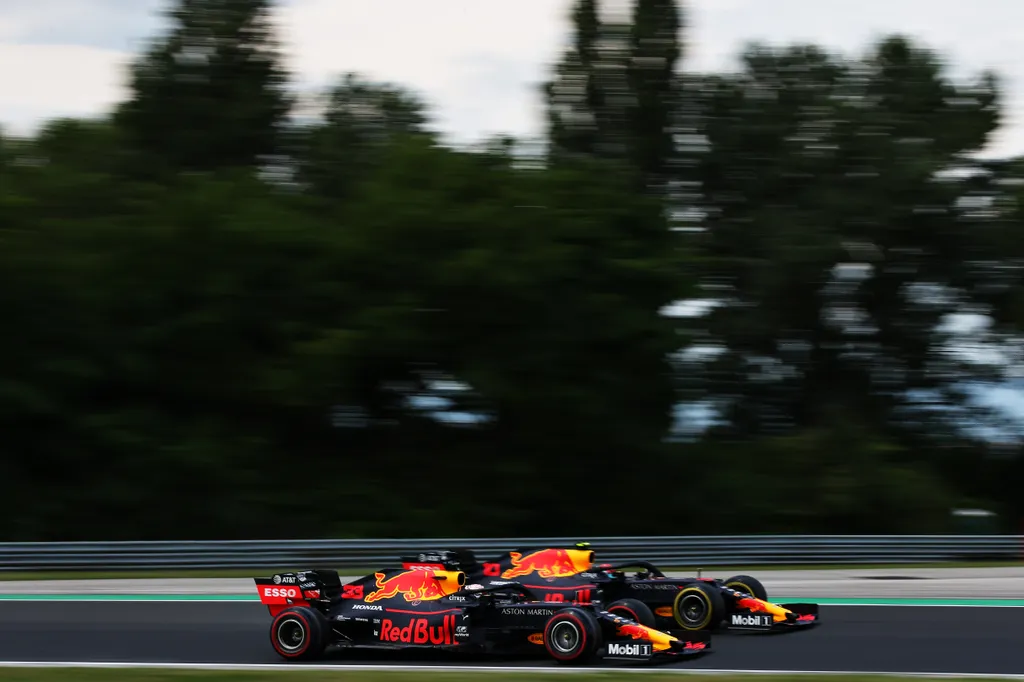 Forma-1, Max Verstappen, Pierre Gasly, Red Bull Racing, Magyar Nagydíj 