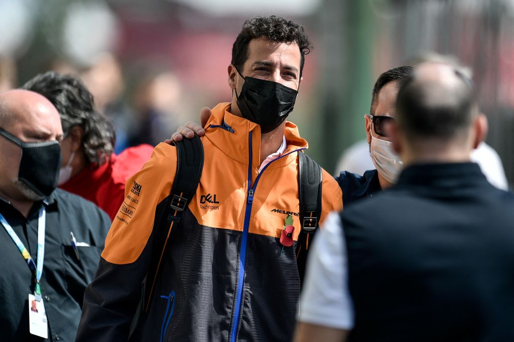 Forma-1, Daniel Ricciardo, McLaren, Sao Pauló-i Nagydíj 2021, szombat 