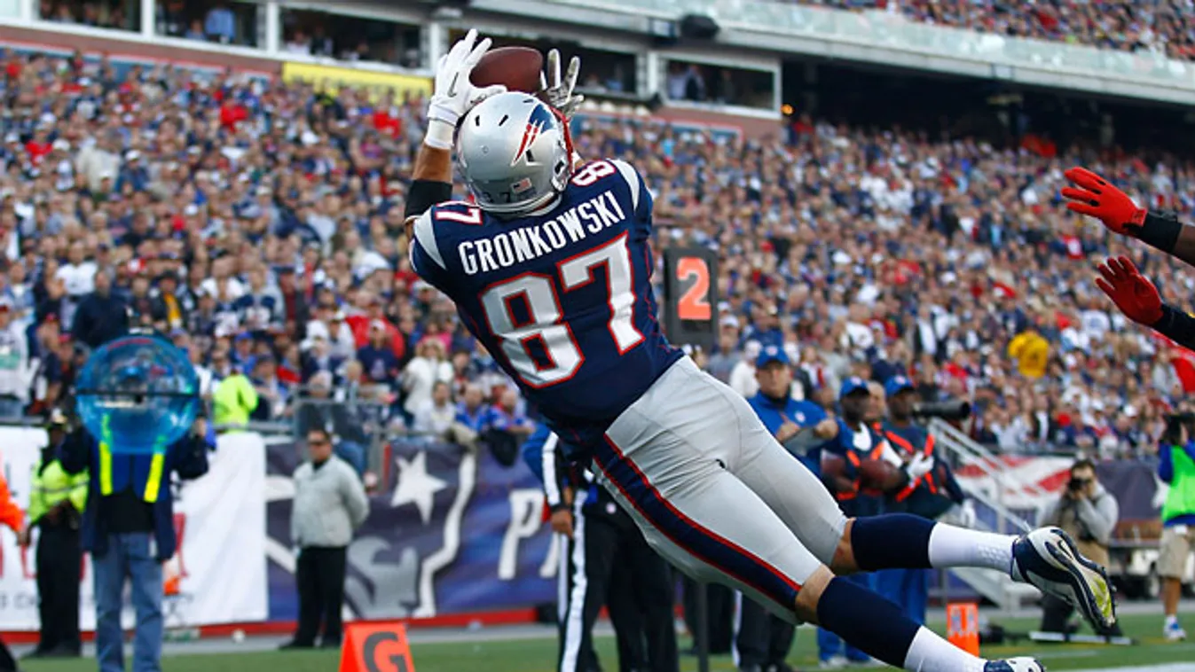 Rob Gronkowski, a New England Patriots játékosa, HFL