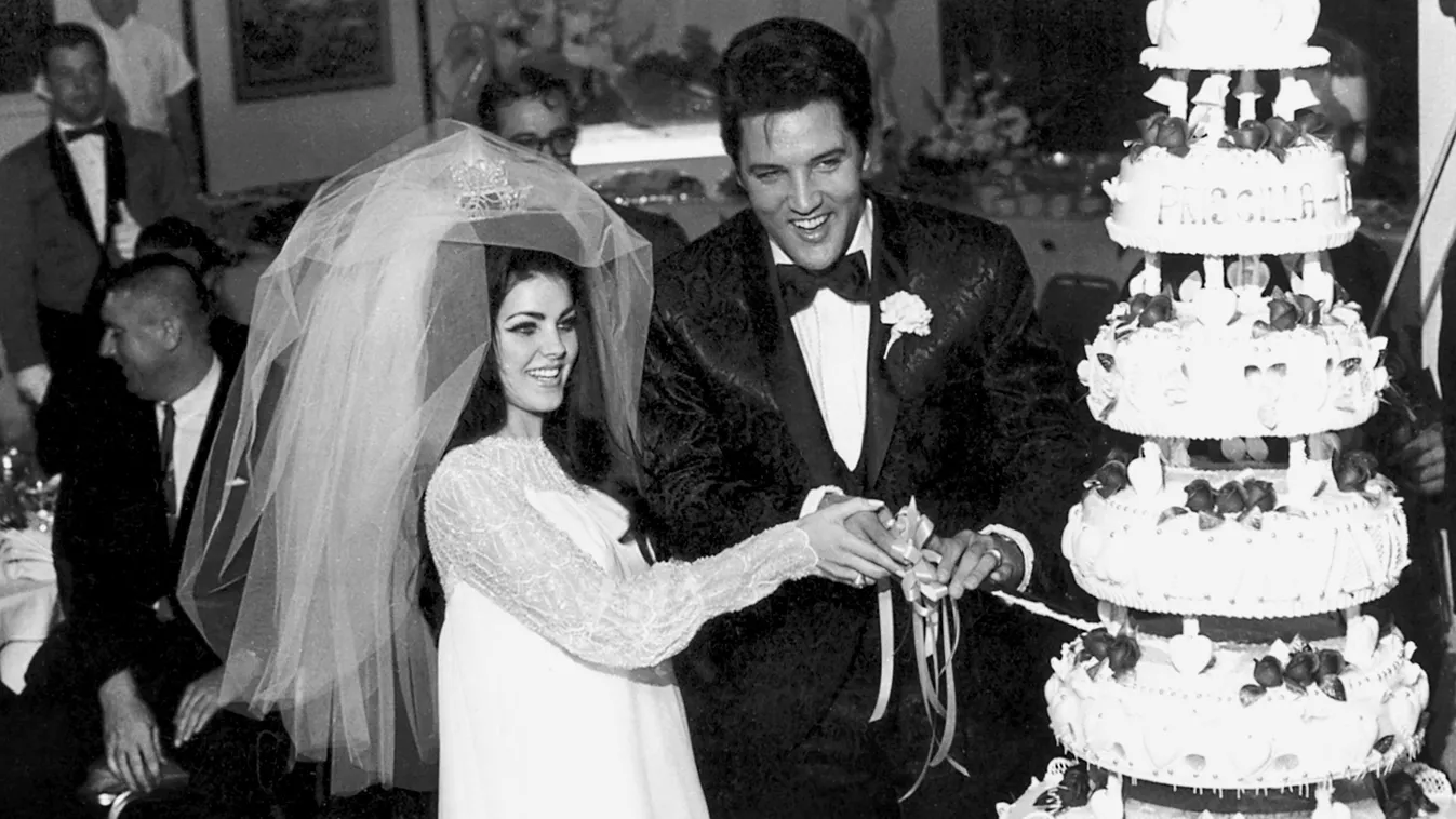 Elvis Presley et Priscilla mariage WEDDING 
